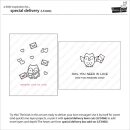 Lawn Fawn, clear stamp, special delivery