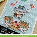Lawn Fawn, clear stamp, special delivery box add-on