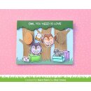Lawn Fawn, clear stamp, special delivery box add-on