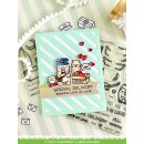 Lawn Fawn, clear stamp, special delivery box add-on