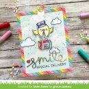 Lawn Fawn, clear stamp, special delivery box add-on