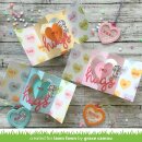 Lawn Fawn, Lawn Clippings, conversation heart stencil