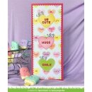 Lawn Fawn, Lawn Clippings, conversation heart stencil