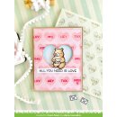 Lawn Fawn, Lawn Clippings, conversation heart stencil