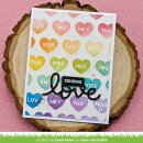 Lawn Fawn, Lawn Clippings, conversation heart stencil