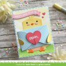 Lawn Fawn, lawn cuts/ Stanzschablone, gift card heart envelope