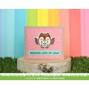 Lawn Fawn, lawn cuts/ Stanzschablone, center picture window card heart add-on