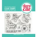 Avery Elle, clear stamp, Sending Flowers