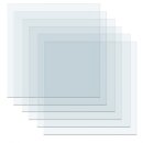 We R Memory Keepers, 3D Mold press Clear plastic sheets, 40 St&uuml;ck +10 Bonus