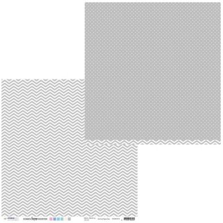 Studio Light, Designpapier zweiseitig, Dots Light Grey,...