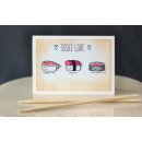 Lawn Fawn, clear stamp, lets roll