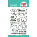 Avery Elle, clear stamp, Elephantastic