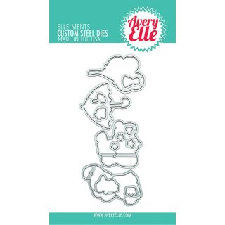 Avery Elle, Die Elle-ments / Stanzschablone, Elephantastic