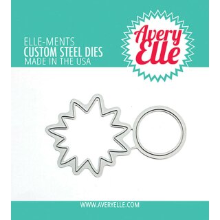 Avery Elle, Die Elle-ments / Stanzschablone,Sunshine