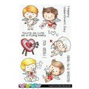 C.C. Designs, clear stamp, Cupid Love