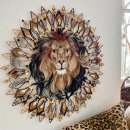 papier + ideen: Quilling Template, Löwen Mandala Art...
