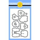 Sunny Studio Stamps, Snippets/ Stanzschablone, Meow &...