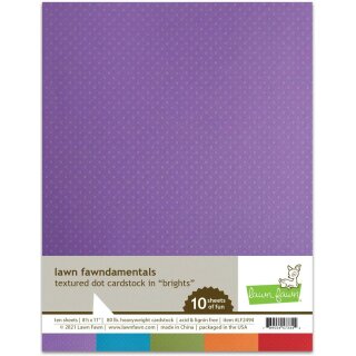Lawn Fawn, lawn fawndamentals, textured dot cardstock -...