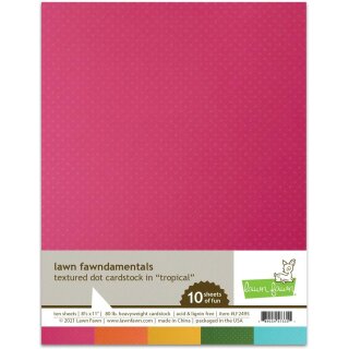Lawn Fawn, lawn fawndamentals, textured dot cardstock - tropical