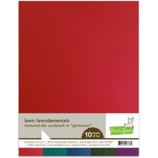 Lawn Fawn, lawn fawndamentals, textured dot cardstock -...