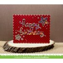 Lawn Fawn, metallic cardstock - holographic 2.0, Block 5...