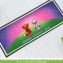 Lawn Fawn, Lawn Clippings, slimline simple hillside stencil