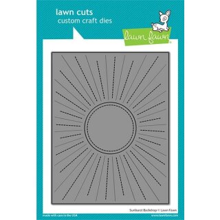 Lawn Fawn, lawn cuts/ Stanzschablone, sunburst backdrop