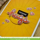 Lawn Fawn, clear stamp, scripty bubble sentiments