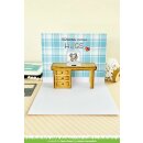 Lawn Fawn, clear stamp, virtual friends