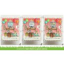Lawn Fawn, clear stamp, virtual friends