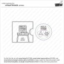 Lawn Fawn, clear stamp, virtual friends