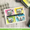 Lawn Fawn, clear stamp, virtual friends