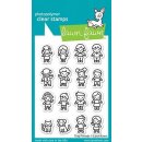 Lawn Fawn, clear stamp, tiny friends