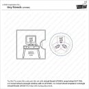 Lawn Fawn, clear stamp, tiny friends