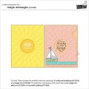 Lawn Fawn, clear stamp, magic messages