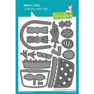 Lawn Fawn, lawn cuts/ Stanzschablone, build-a-basket easter