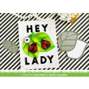 Lawn Fawn, lawn cuts/ Stanzschablone, ladybug and leaf