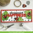 Lawn Fawn, lawn cuts/ Stanzschablone, ladybug and leaf