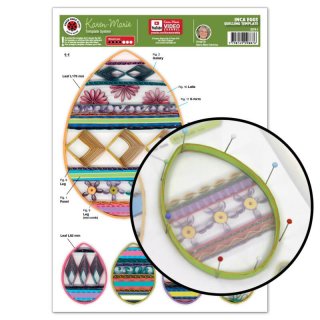 papier + ideen: Quilling Template, Inca Eggs