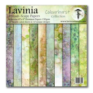 Lavinia Stamps, Dreamscape Papers - The Colourburst Collection