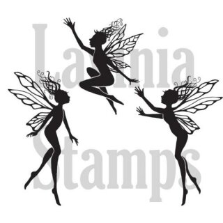 Lavinia Stamps, clear stamp - Three Dancing Fairies