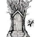Lavinia Stamps, clear stamp - Fairy Door