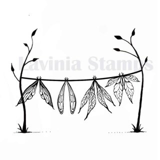 Lavinia Stamps, clear stamp - Wet Wings