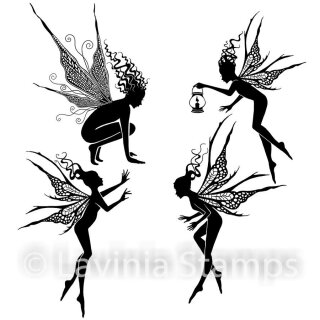 Lavinia Stamps, clear stamp - Fairy Foragers