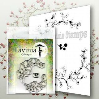 Lavinia Stamps, clear stamp - Berry Wreath with Mini Berries