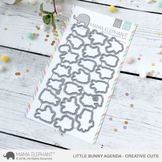 Mama Elephant, Creative Cuts/ Stanzschablone, Bunny Agenda