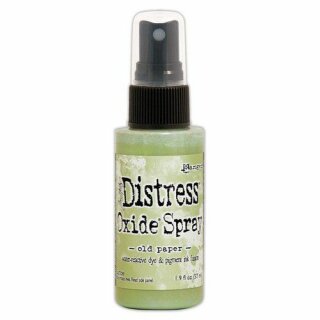 Tim Holtz, Ranger Distress Oxide Spray, old paper
