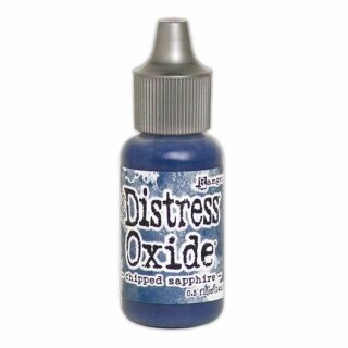 Tim Holtz, Ranger Distress Oxide Re-Inker, chipped sapphire