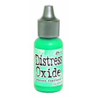 Tim Holtz, Ranger Distress Oxide Re-Inker, peacock feathers