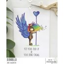 Stamping Bella, Rubber Stamp, DANDELION PROTECTOR OF HEARTS